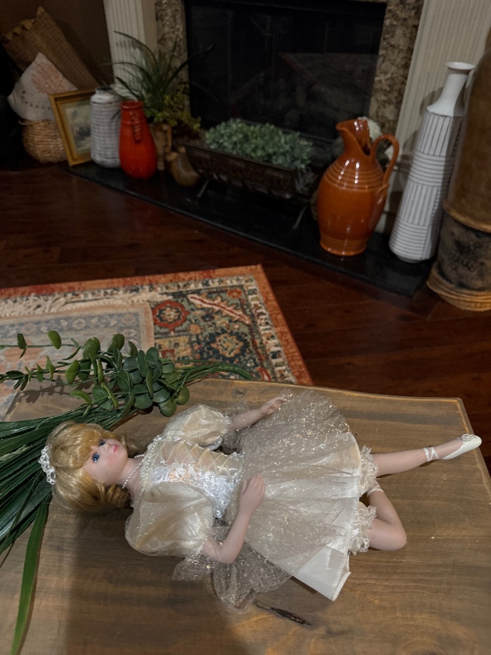 Vintage Lloyd Christmas Around The World Clara's Dream Porcelain Doll